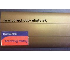 Bronzový Matný, Prechodový profil PRINZ, šírka 38 mm, nivelácia 4-17,5 mm, dĺžka 90 cm